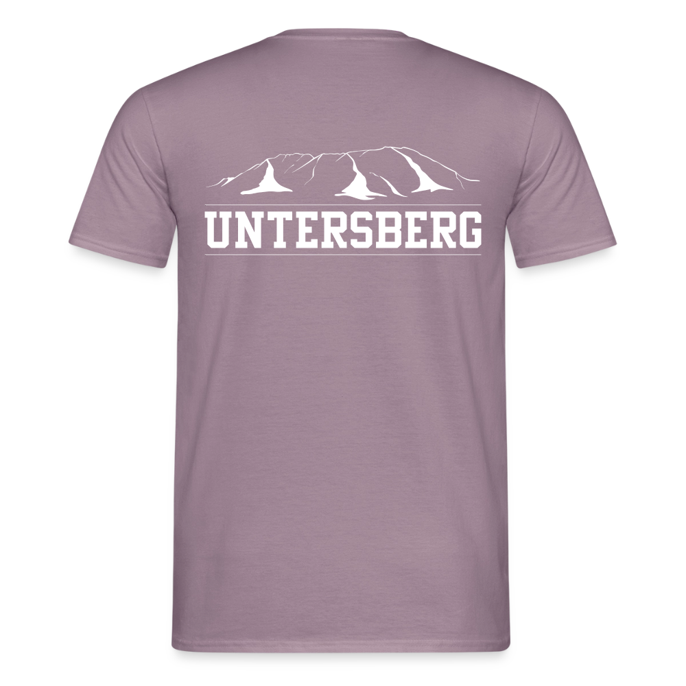 Männer Untersberg T-Shirt - Lilagrau 