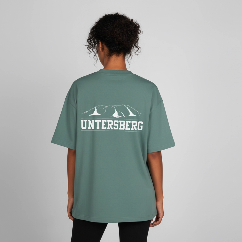 Heavyweight Unisex Boxy T-Shirt von stanley/stella - Grüner Bucht