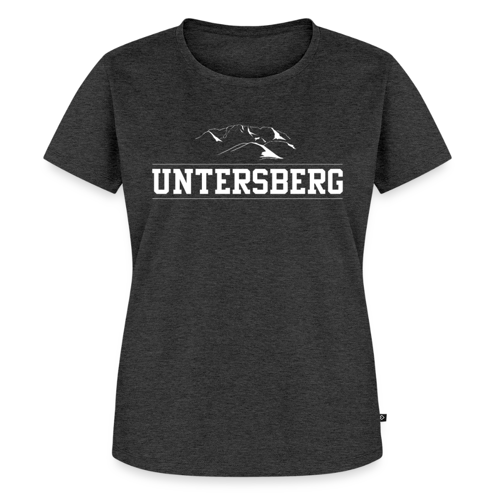 Frauen Premium T-Shirt - Anthrazit meliert