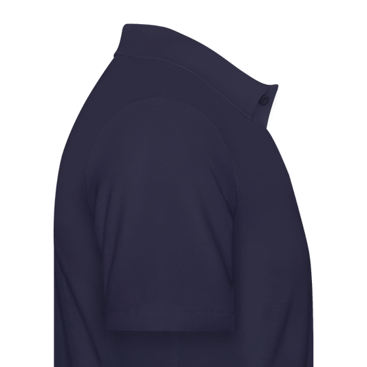 Männer Poloshirt Untersberg in Navyblau - Navy