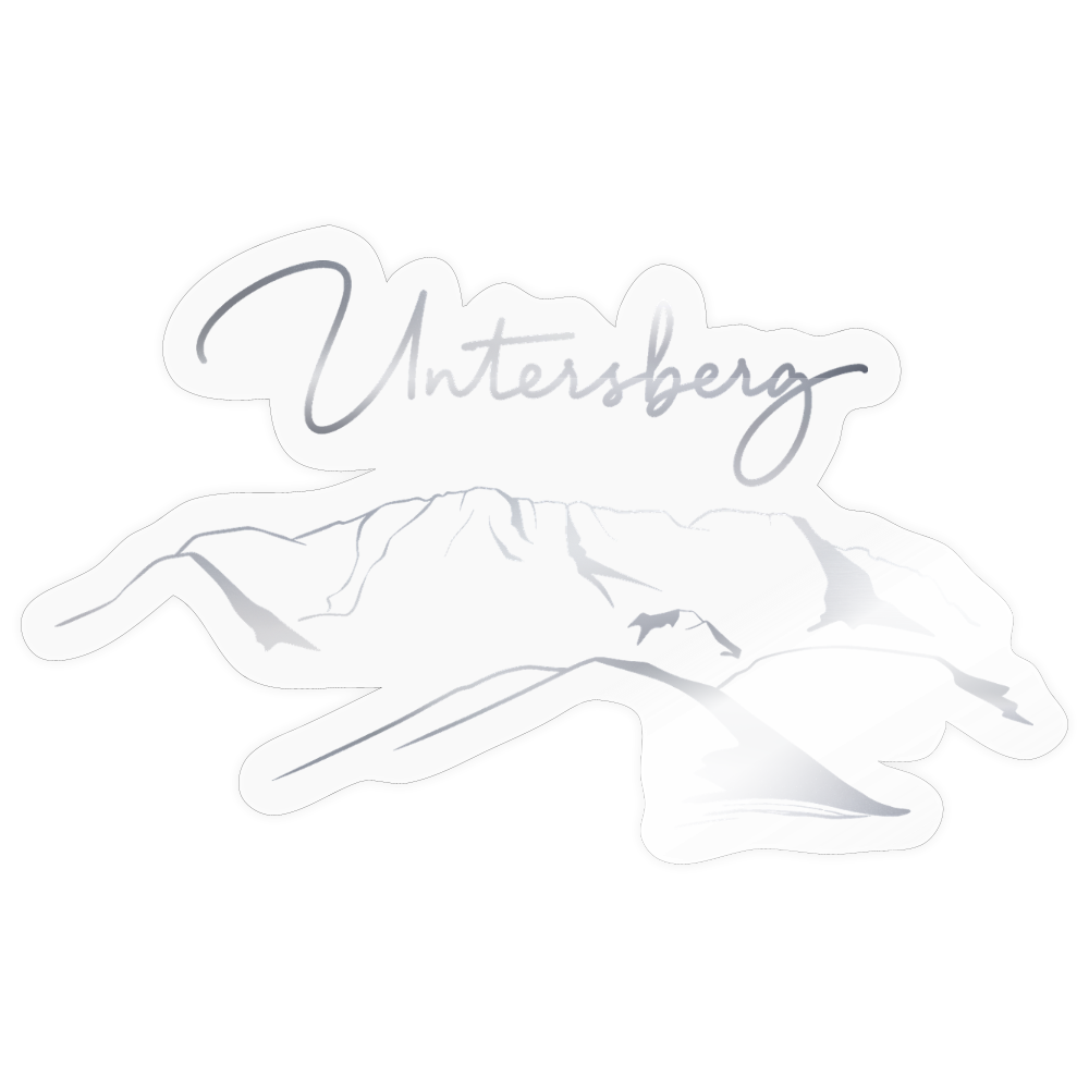 Sticker Größe S (10 x 10 cm) - Transparent glänzend