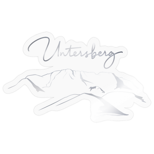 Sticker Größe S (10 x 10 cm) - Transparent glänzend