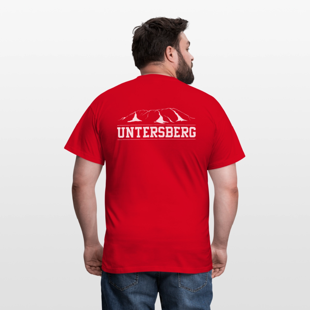 Männer Untersberg T-Shirt - Rot