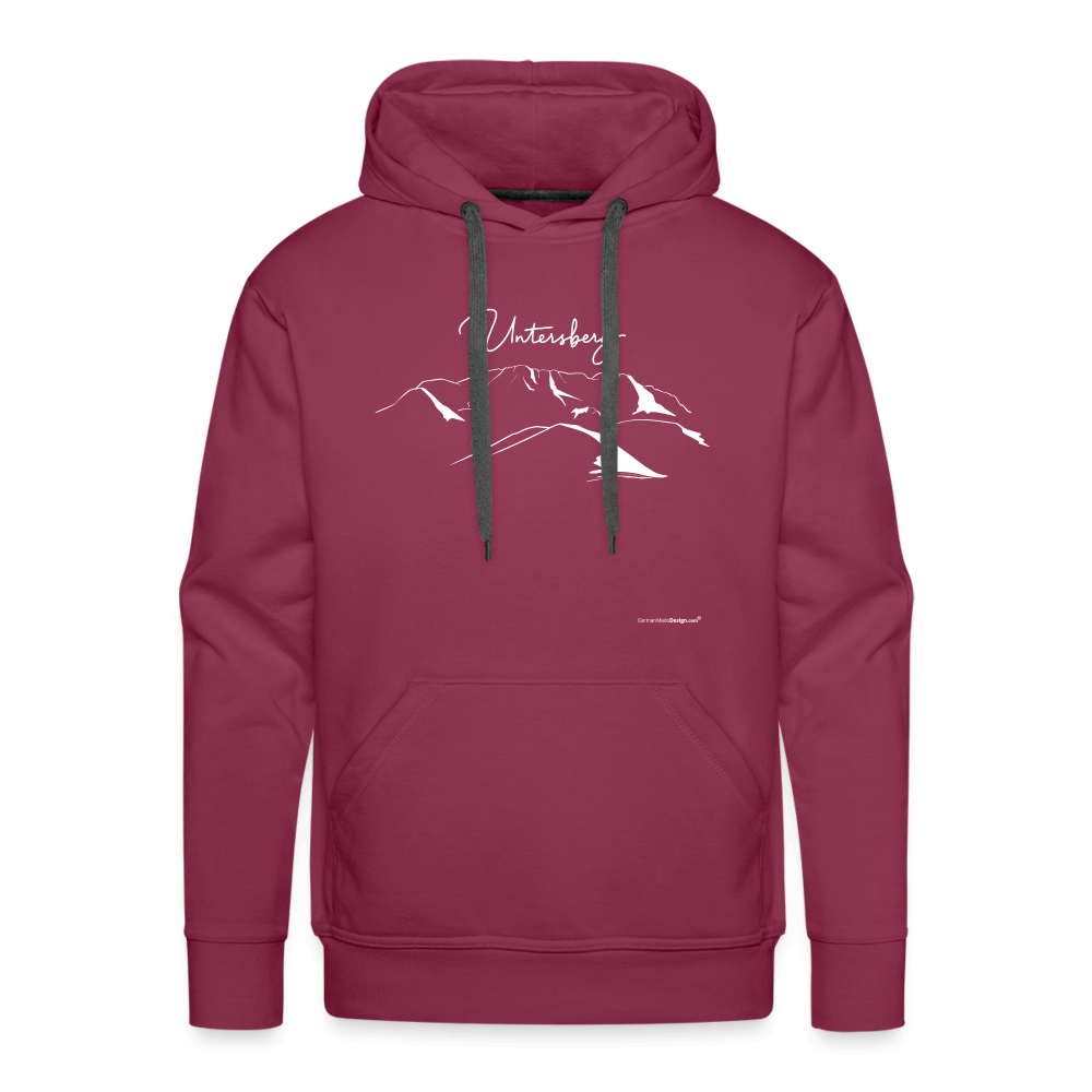 Männer Premium Hoodie - Bordeaux