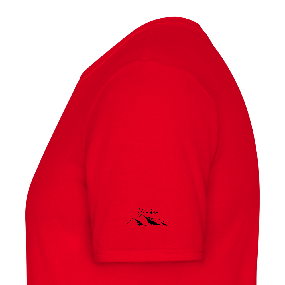 Untersberg Männer Premium T-Shirt vers. Farben 4xDruck Schwarz - Rot