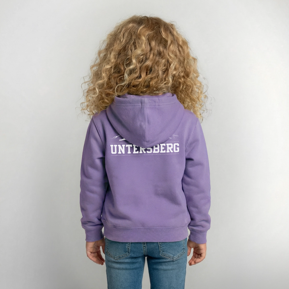 Kinder Untersberg Hoodie - Lavendel