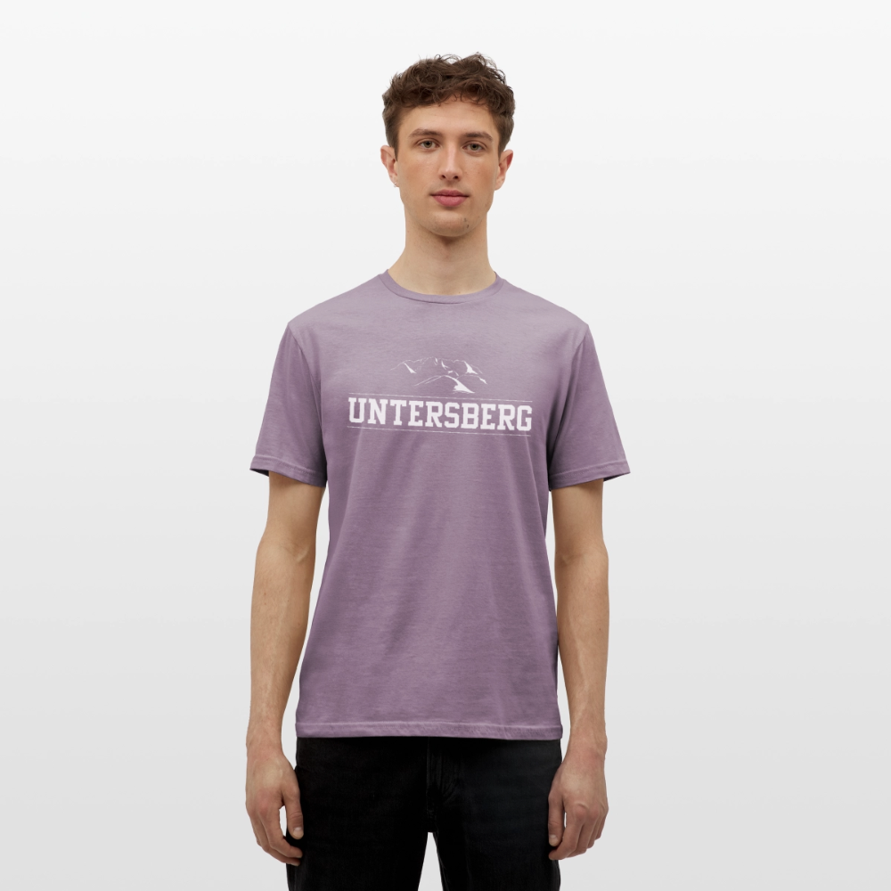Männer Untersberg T-Shirt - Lilagrau 