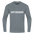 Untersberg Männer JAKO Langarmshirt vers. Farben 1xDruck weiß - Grau