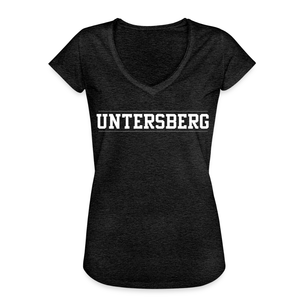 Frauen Vintage Untersberg T-Shirt - Anthrazit