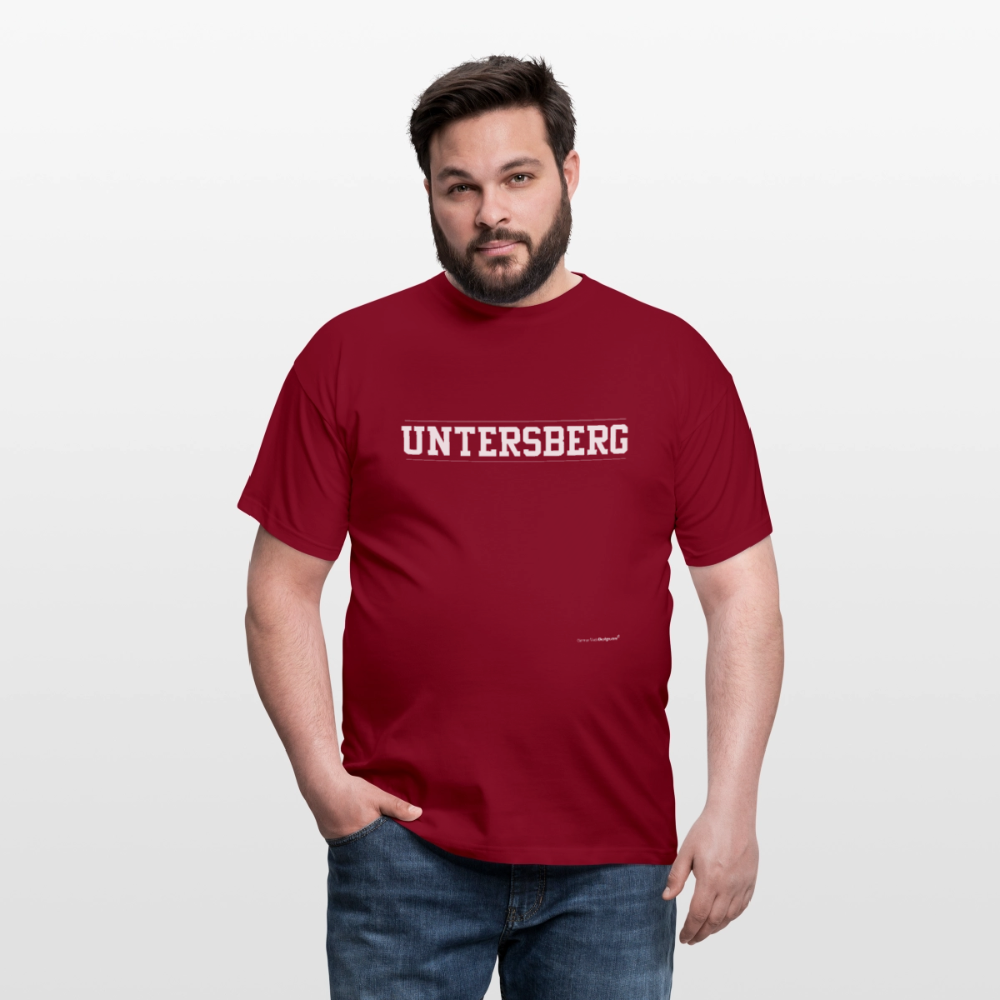 Männer Untersberg T-Shirt - Ziegelrot