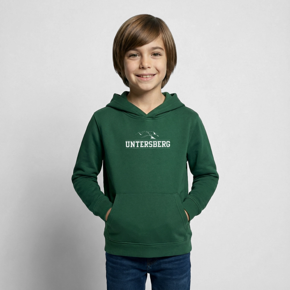 Kinder Untersberg Hoodie - Flaschengrün
