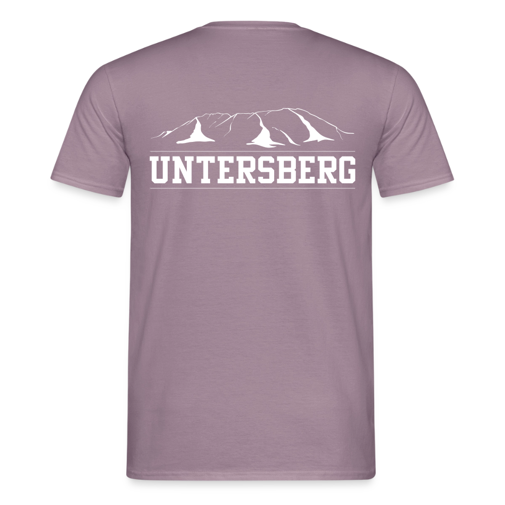 Männer Untersberg T-Shirt - Lilagrau 
