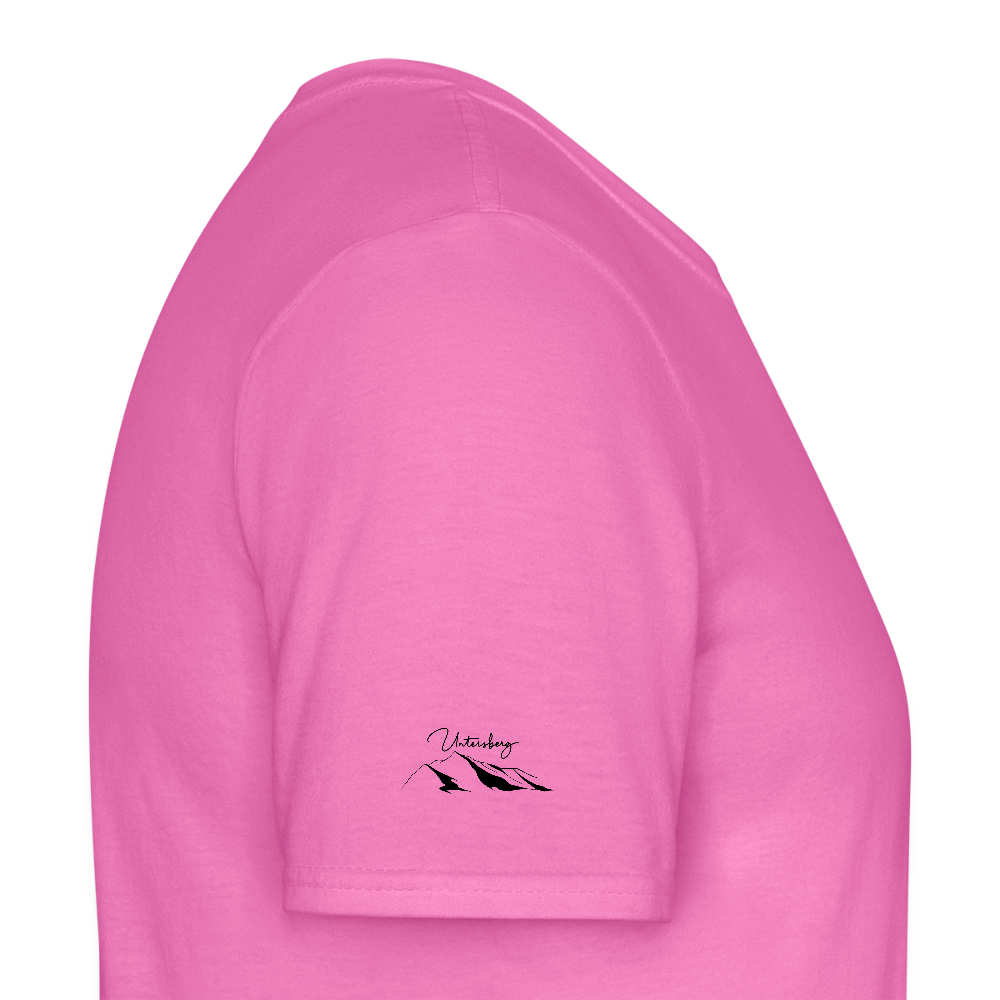Untersberg Männer Premium T-Shirt vers. Farben 4xDruck Schwarz - Pink