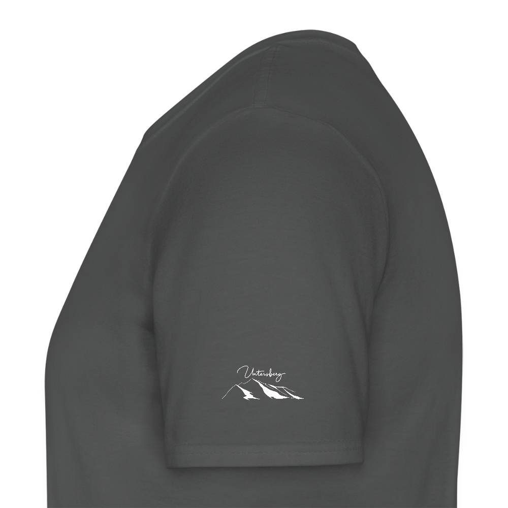 Untersberg Männer Premium T-Shirt vers. Farben 4xDruck Weiss - Anthrazit