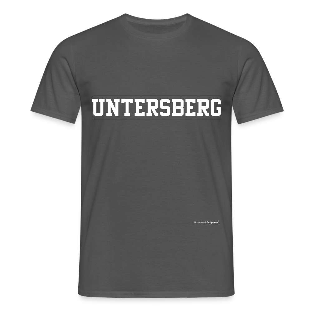 Männer Untersberg T-Shirt - Anthrazit