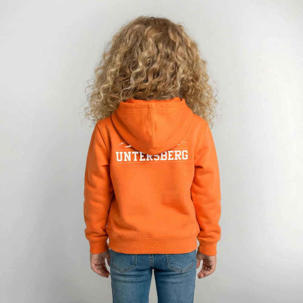 Kinder Untersberg Hoodie - Orange