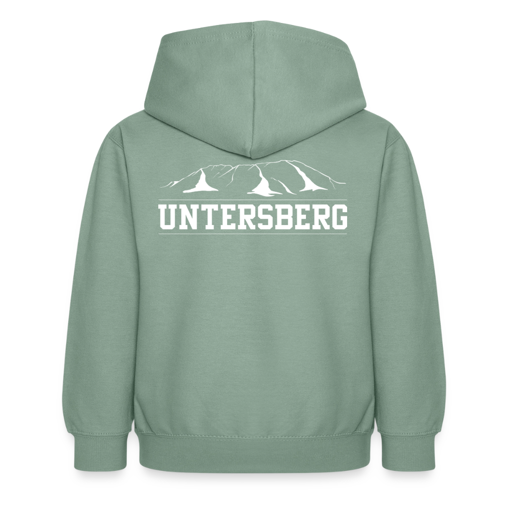Kinder Untersberg Hoodie - Graugrün