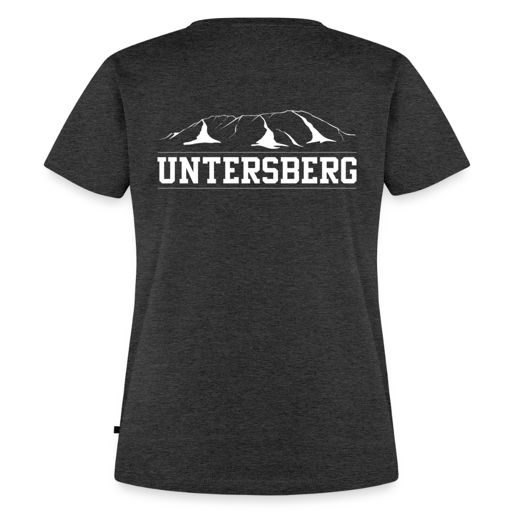 Frauen Premium T-Shirt - Anthrazit meliert