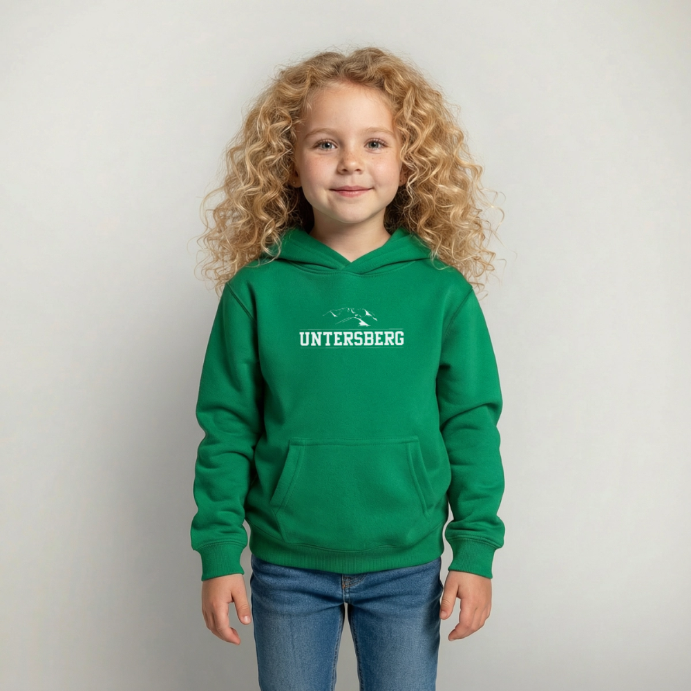 Kinder Untersberg Hoodie - Kelly Green