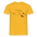Untersberg Männer Premium T-Shirt in Gelb 2xDruck Edelbraun - Gelb