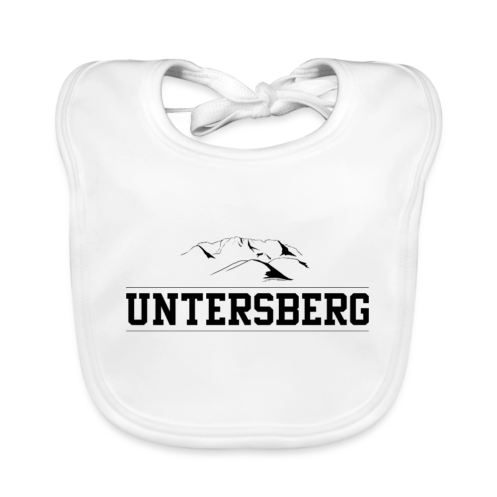 Baby Bio-Lätzchen Untersberg - Weiß