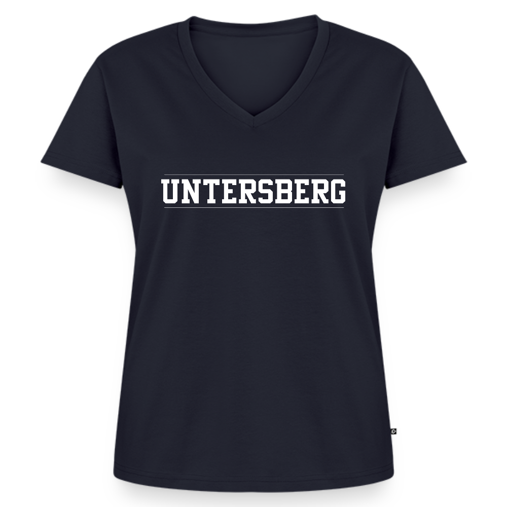 Frauen Bio-T-Shirt mit V-Ausschnitt von Stanley & Stella - Navy