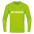 Untersberg Männer JAKO Langarmshirt vers. Farben 1xDruck weiß - Neongrün
