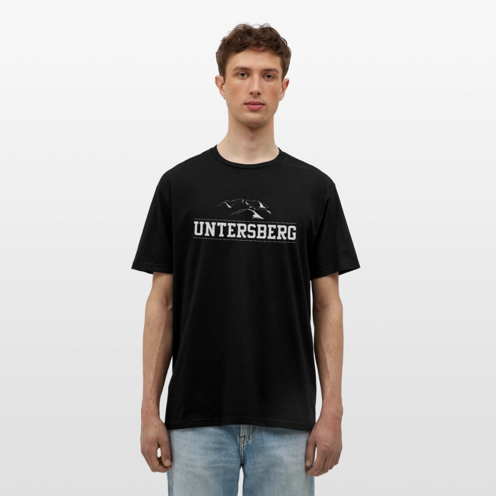 Männer Untersberg T-Shirt - Schwarz