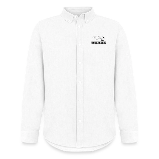 Männer Oxford Untersberg Hemd - Weiß
