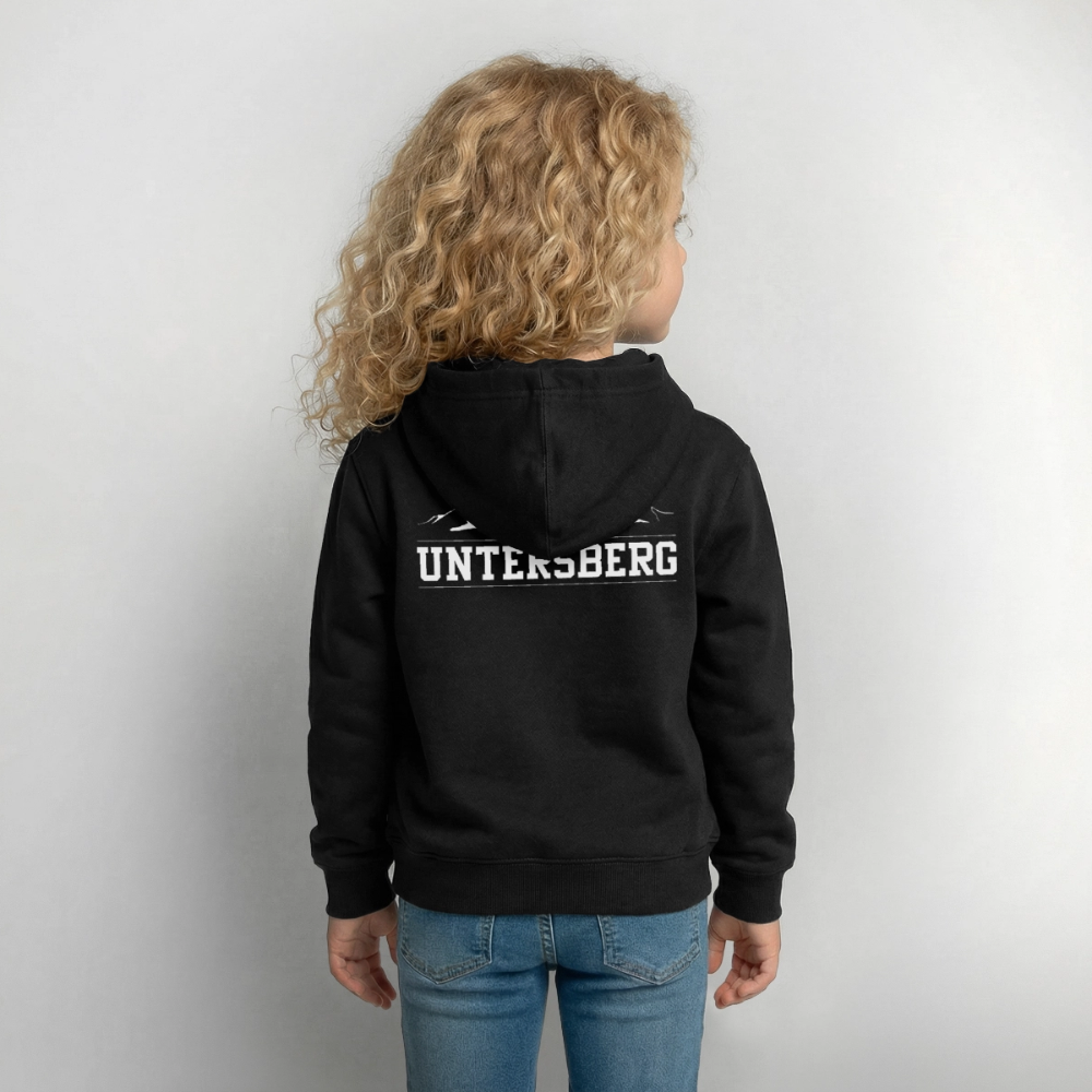 Kinder Untersberg Hoodie - Schwarz