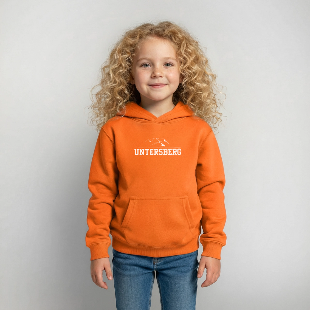 Kinder Untersberg Hoodie - Orange