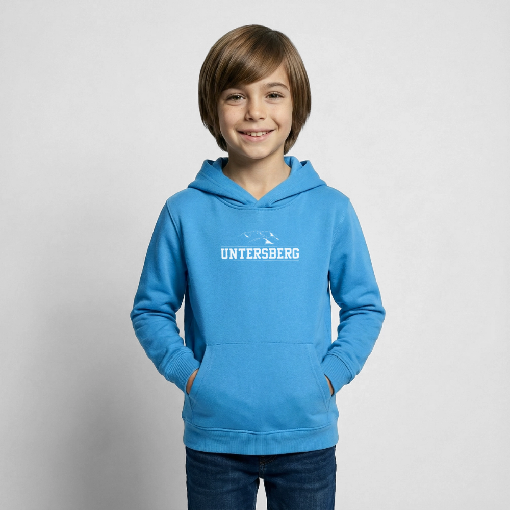 Kinder Untersberg Hoodie - Meeresblau