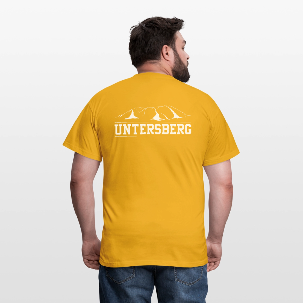 Männer Untersberg T-Shirt - Gelb