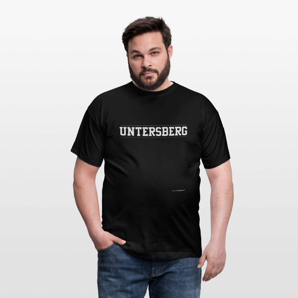 Männer Untersberg T-Shirt - Schwarz