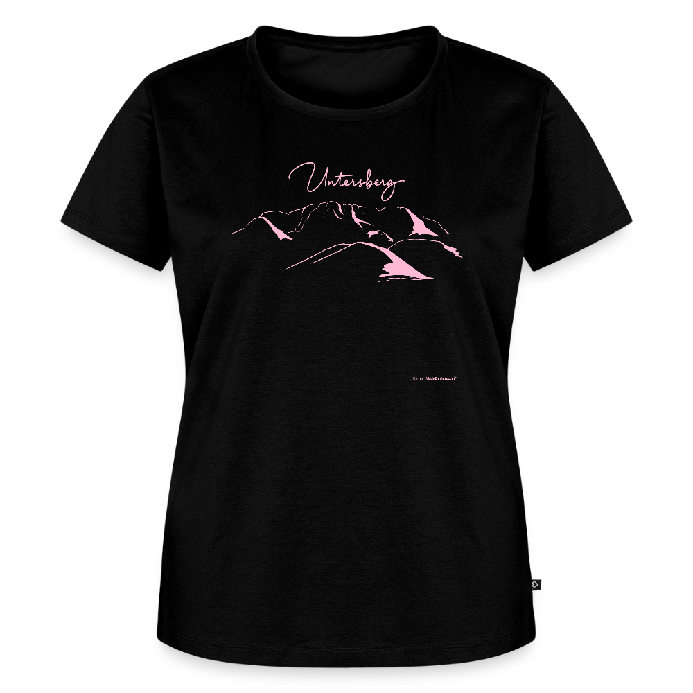 Untersberg Frauen Premium T-Shirt vers. Farben 1xDruck Rosa - Schwarz