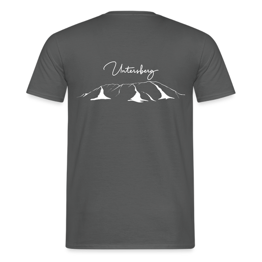 Untersberg Männer Premium T-Shirt vers. Farben 2xDruck Weiss - Anthrazit