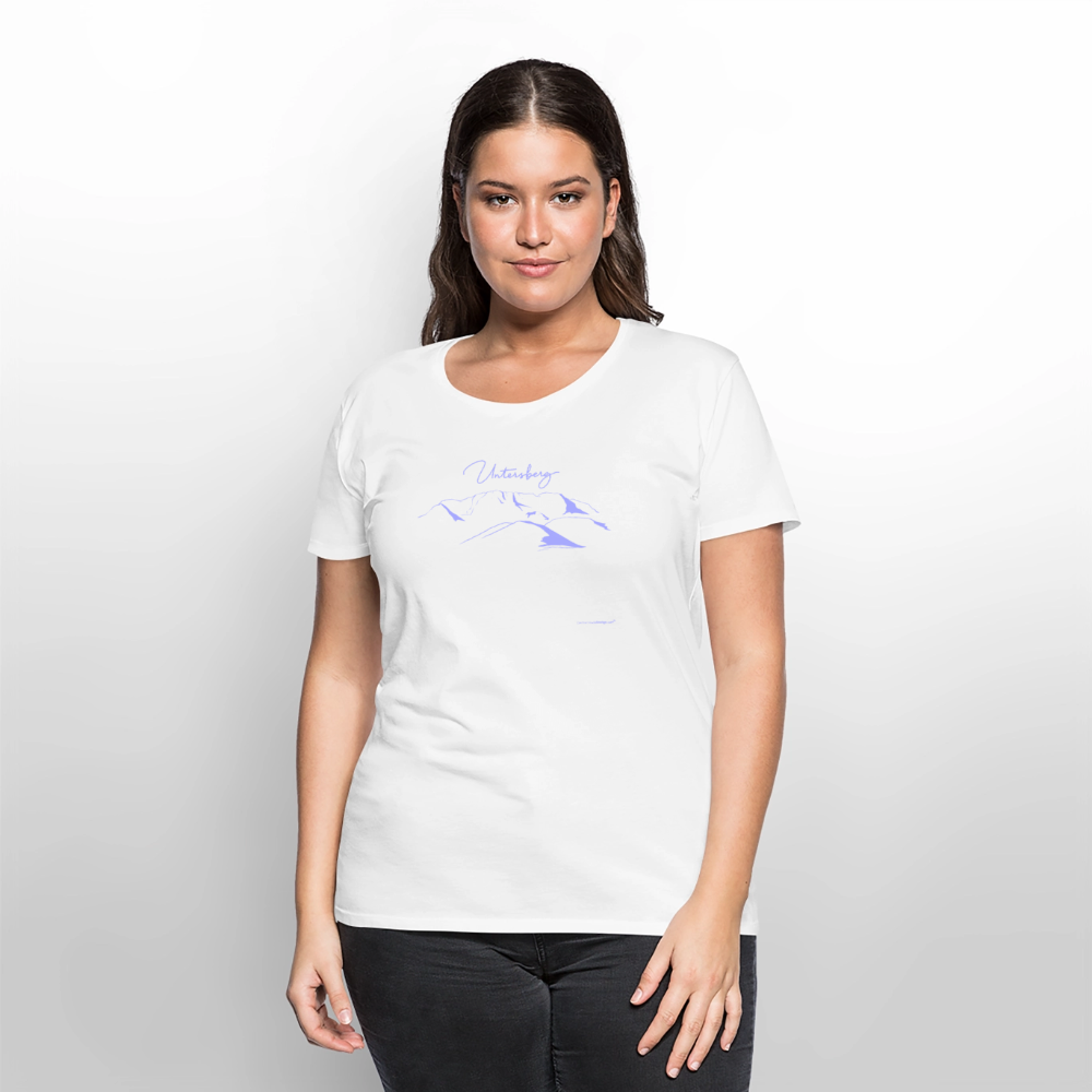 Untersberg Frauen Premium T-Shirt vers. Farben hellblau - Weiß