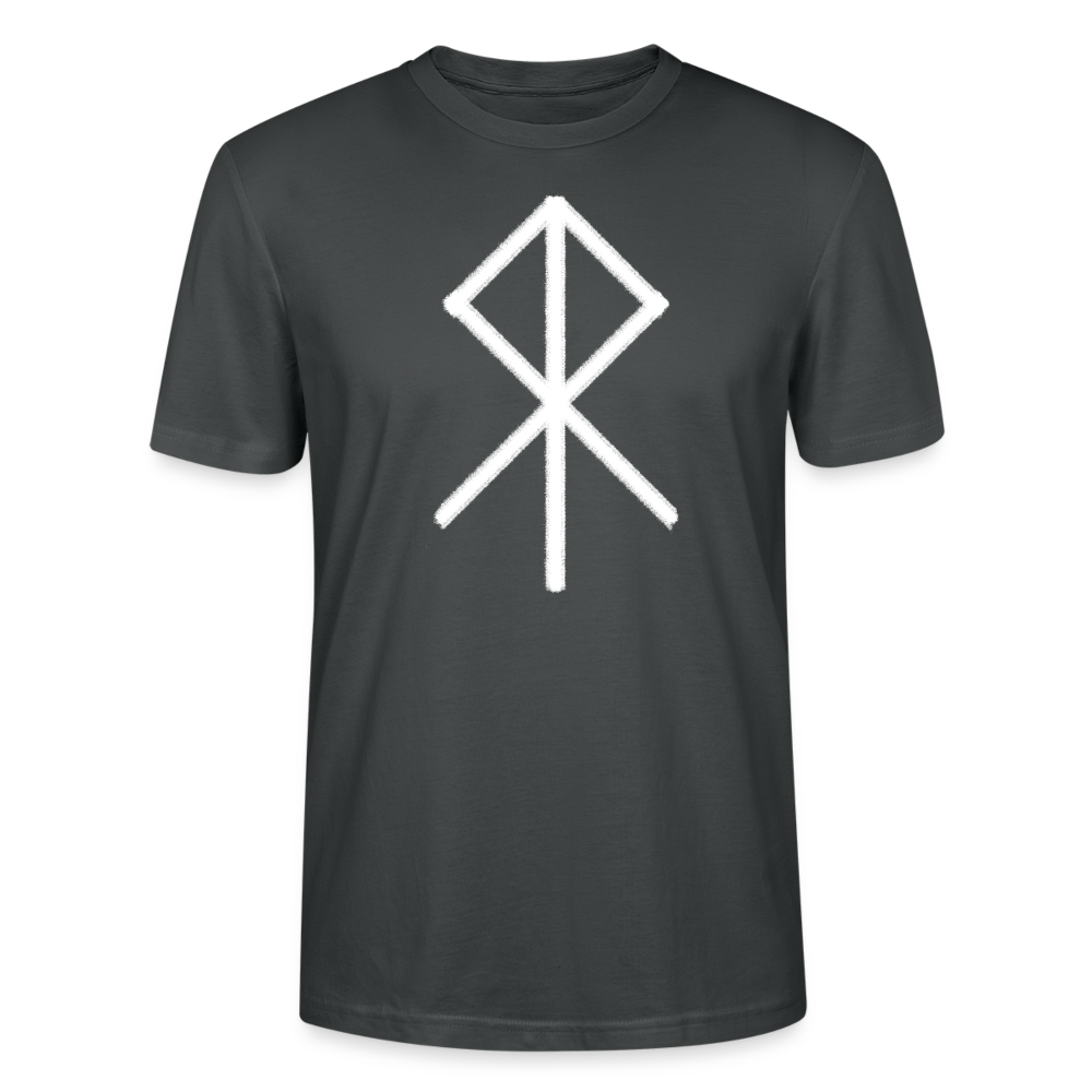 SOR - Runen Männer Bio-T-Shirt - Anthrazit