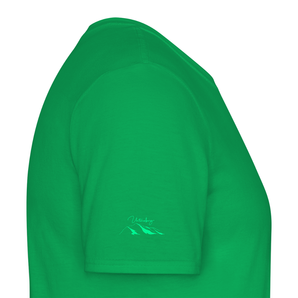 Untersberg Männer Premium T-Shirt Kellygrün 4xDruck Neongrün - Kelly Green