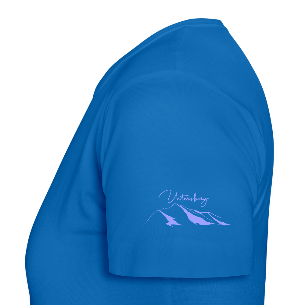 Untersberg Frauen Premium T-Shirt Königsblau 4xDruck Hellblau - Royalblau