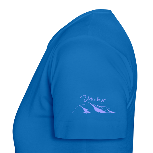 Untersberg Frauen Premium T-Shirt Königsblau 4xDruck Hellblau - Royalblau