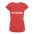 Frauen Vintage T-Shirt - Rot meliert