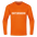 Untersberg Männer JAKO Langarmshirt vers. Farben 1xDruck weiß - Neonorange