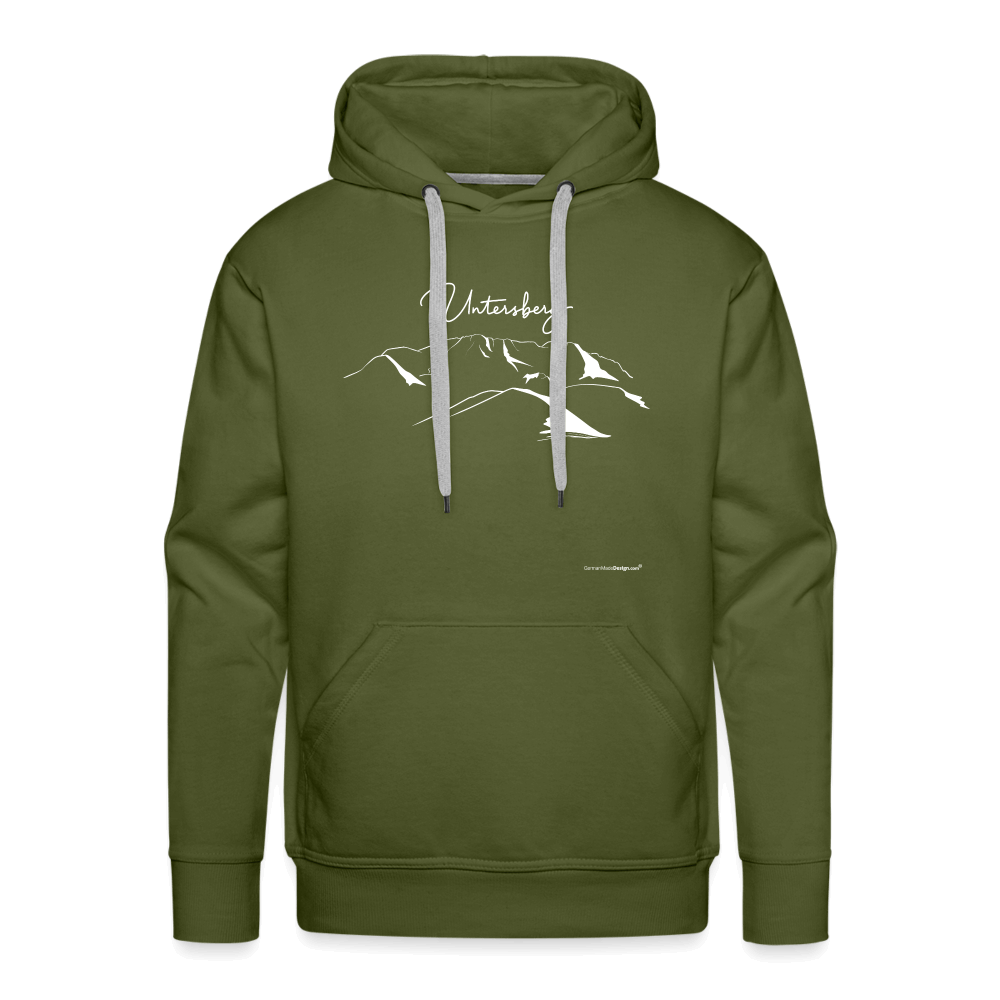 Männer Premium Hoodie - Olivgrün