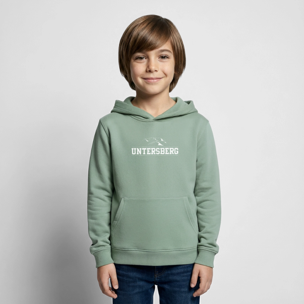 Kinder Untersberg Hoodie - Graugrün