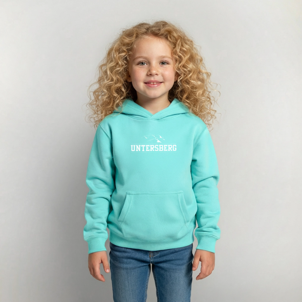 Kinder Untersberg Hoodie - Pfefferminze