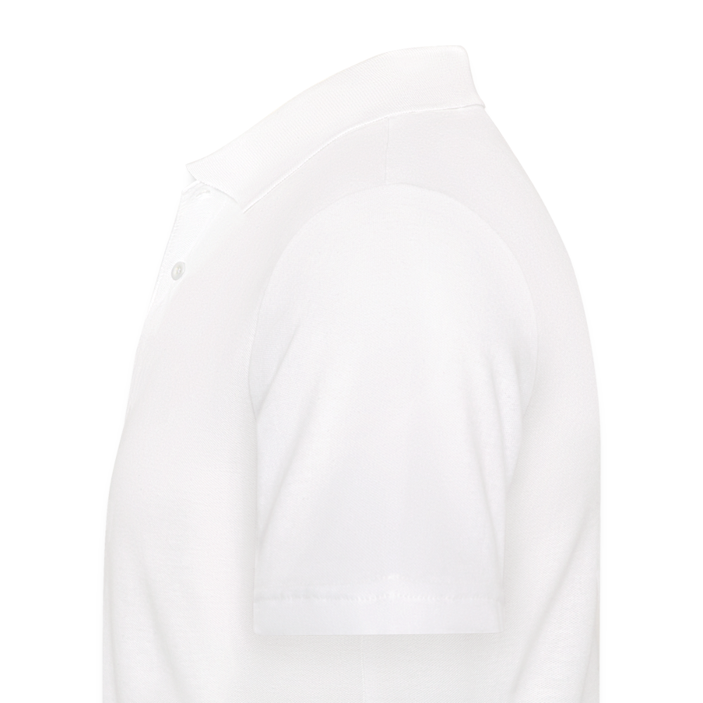 Männer Poloshirt Untersberg in Navyblau - Weiß