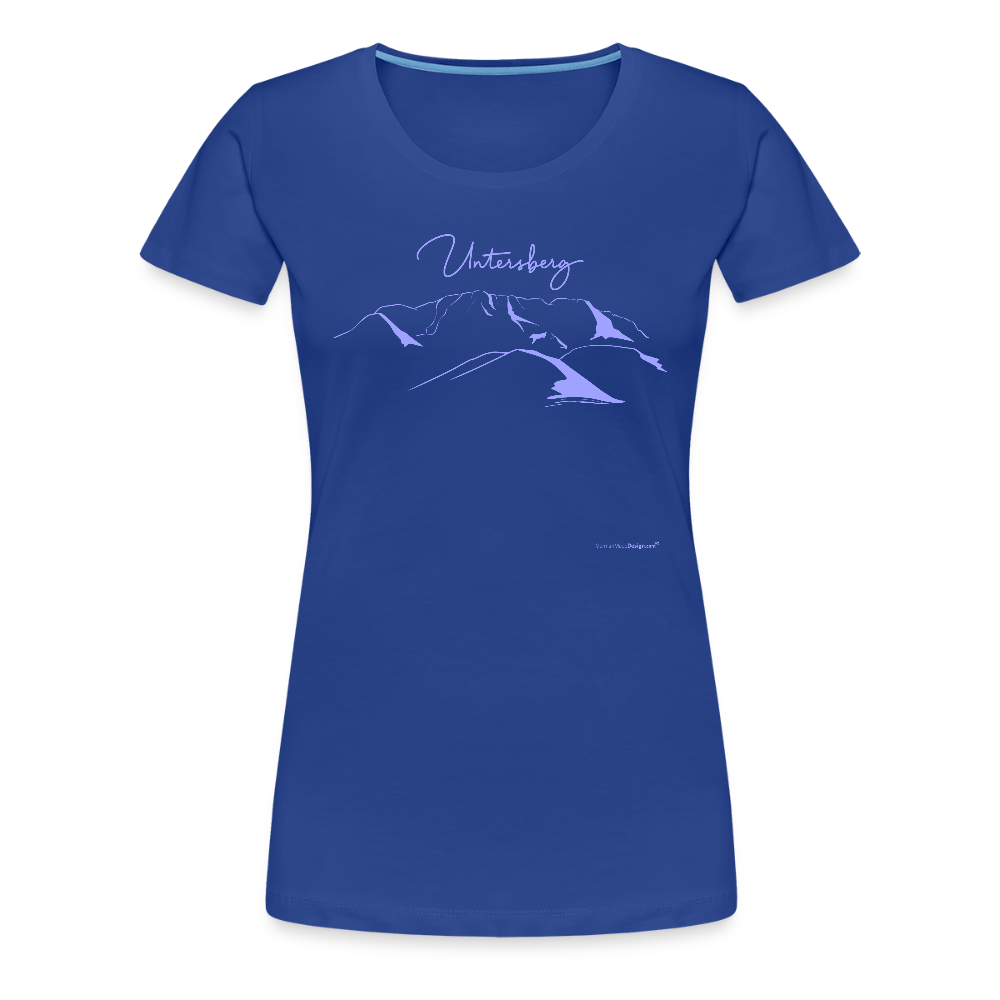 Untersberg Frauen Premium T-Shirt vers. Farben hellblau - Königsblau