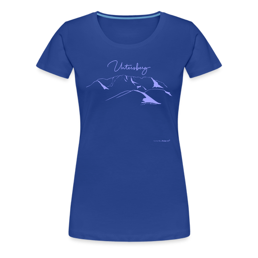 Untersberg Frauen Premium T-Shirt vers. Farben hellblau - Königsblau