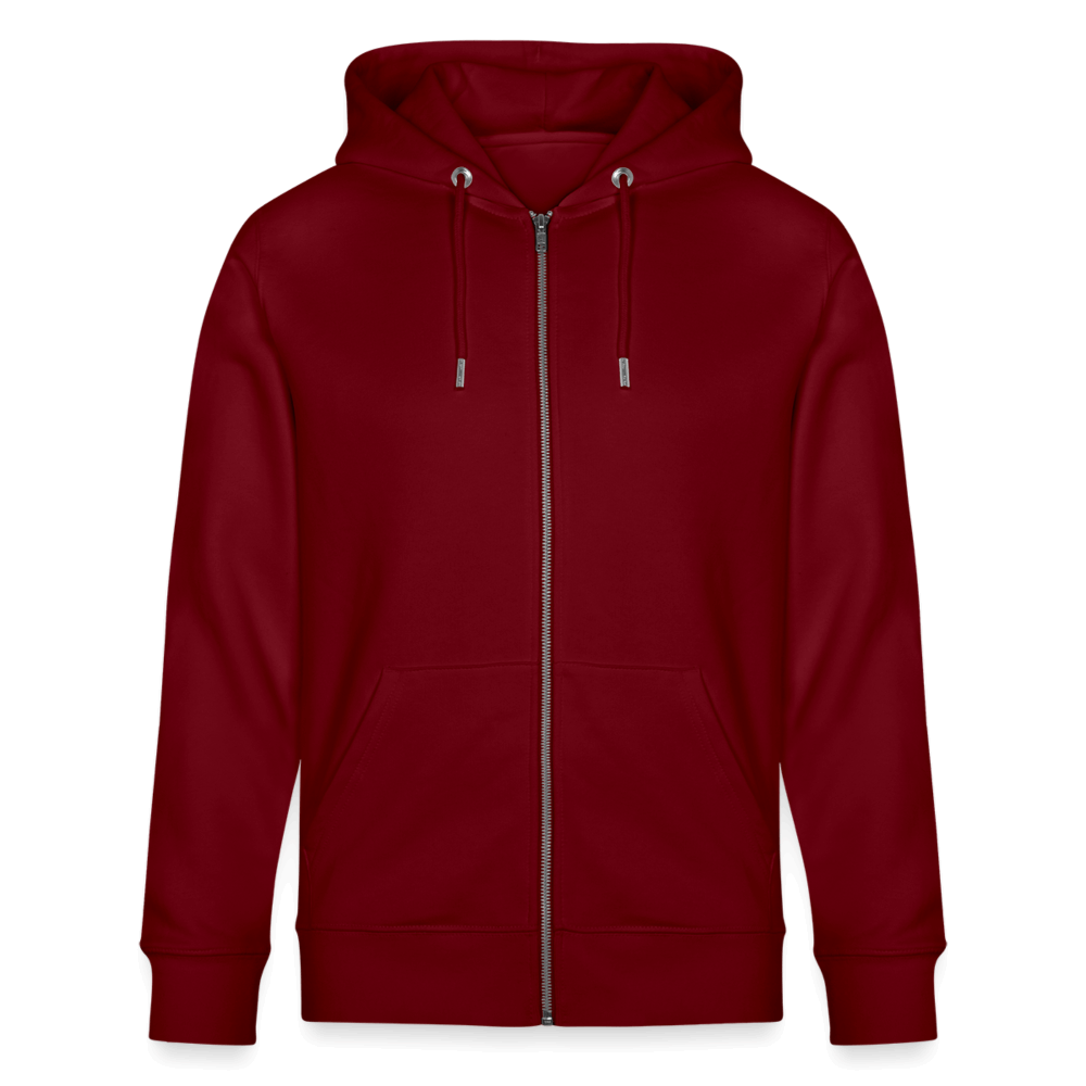 Stanley/Stella Unisex Bio-Kapuzenjacke CULTIVATOR - Burgunderrot
